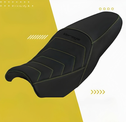 تصویر از روکش کامل زین کاوازاکی ورسیس مشکی