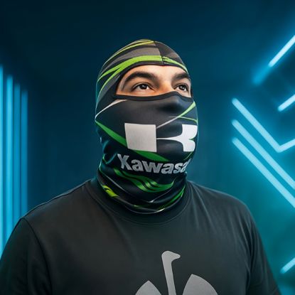 تصویر از فیس موتور سواری کاوازاکی