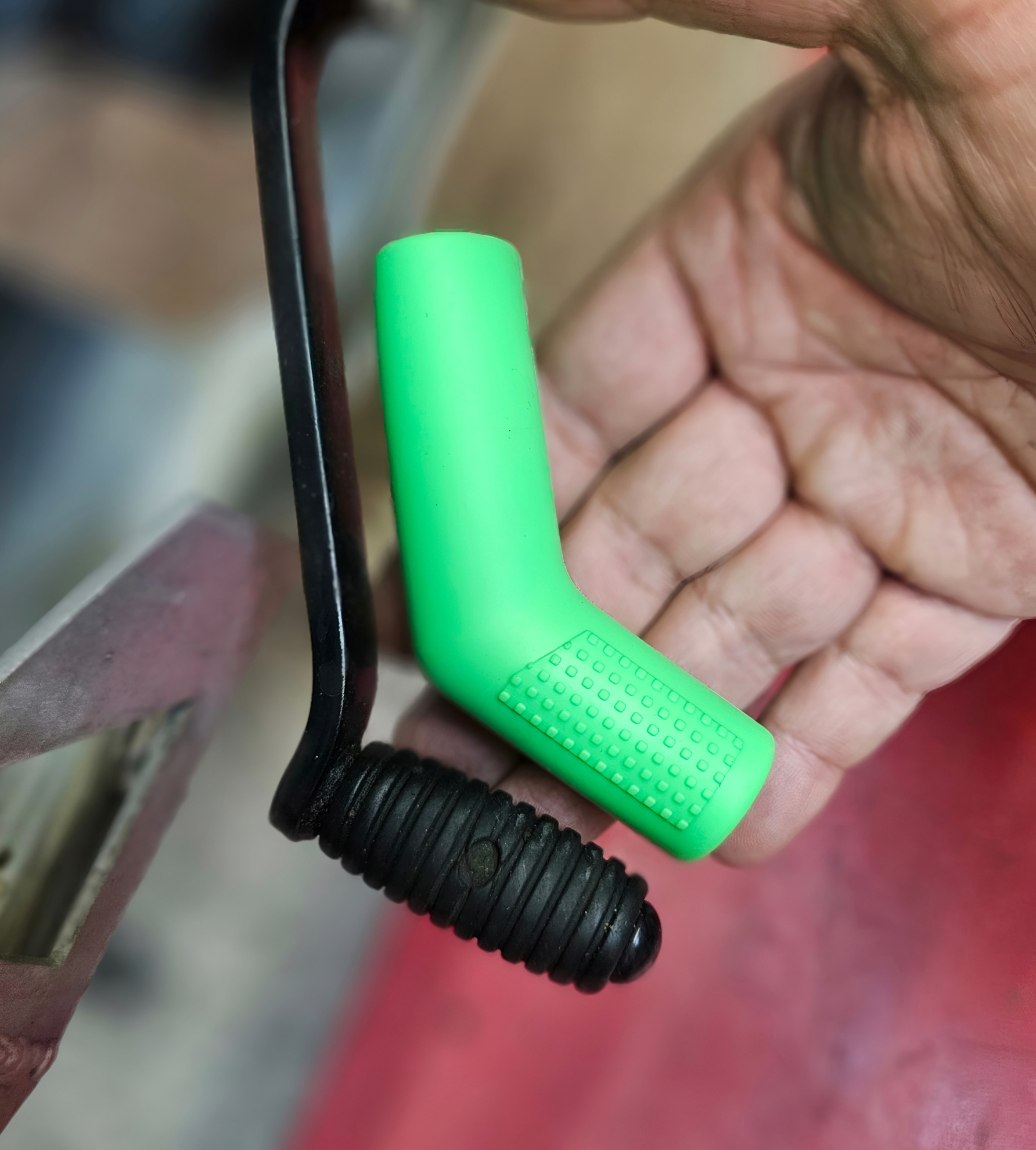 تصویر از کاور پدال دنده سبز