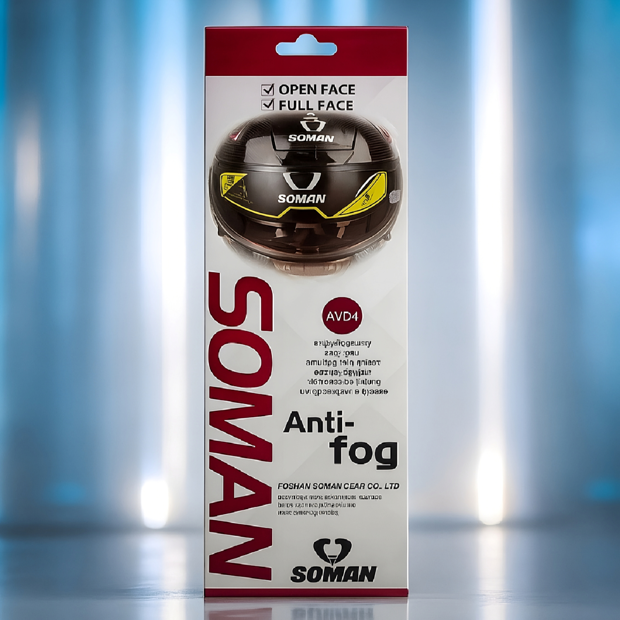 تصویر از برچسب ضد بخار کلاه کاسکت