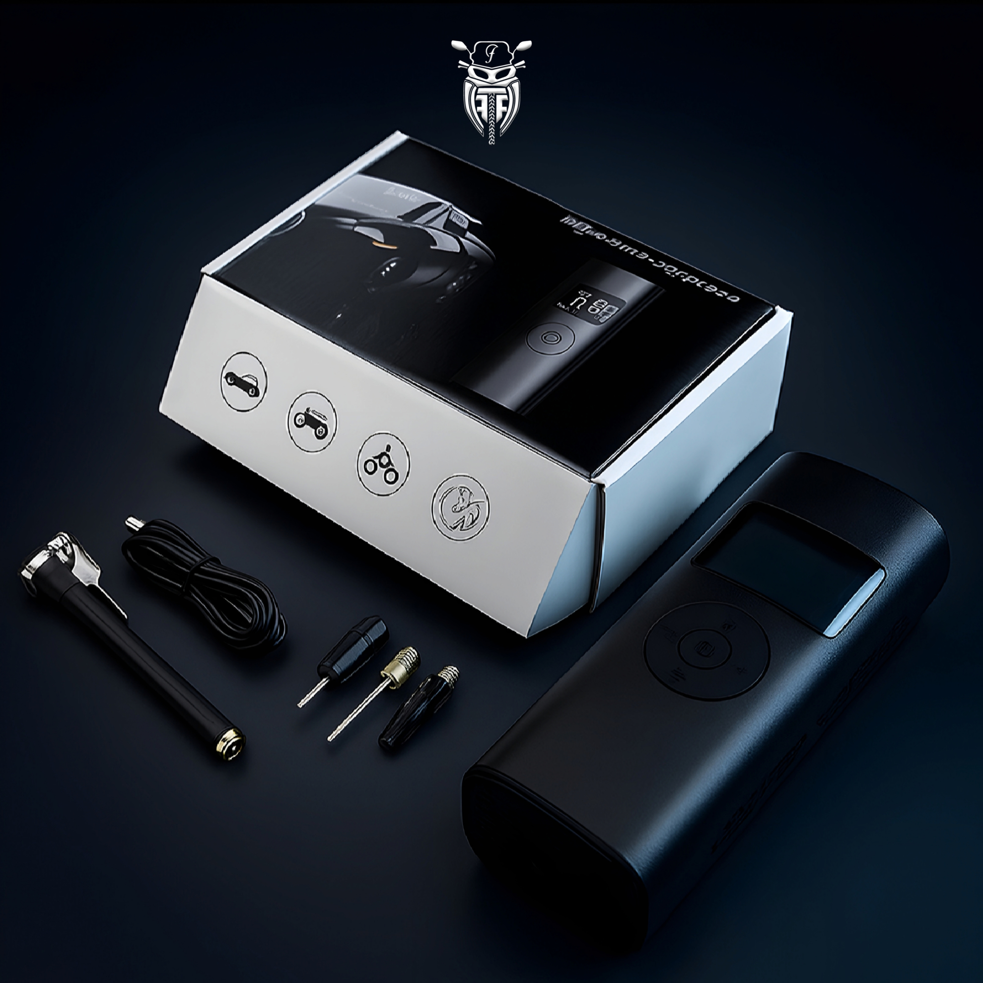 تصویر از پمپ باد شارژی طرح باسئوس