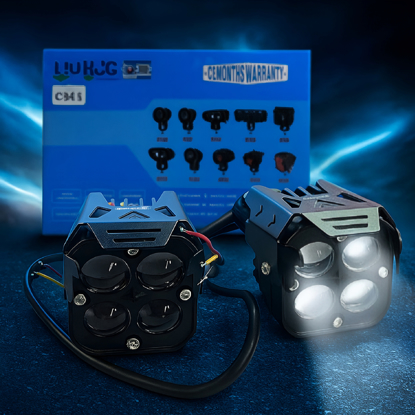 تصویر از پروژکتور 4 لنز 60 وات دیلایت قرمز