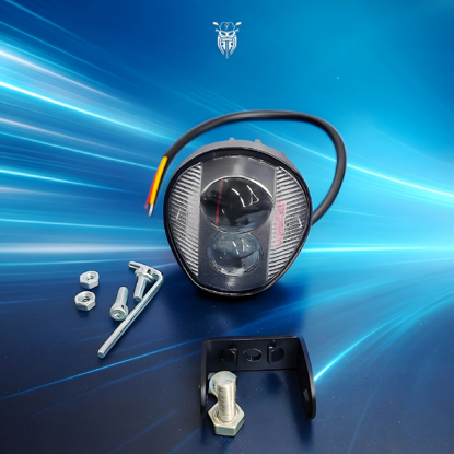 تصویر از پروژکتور کوچک گرد پلیسی