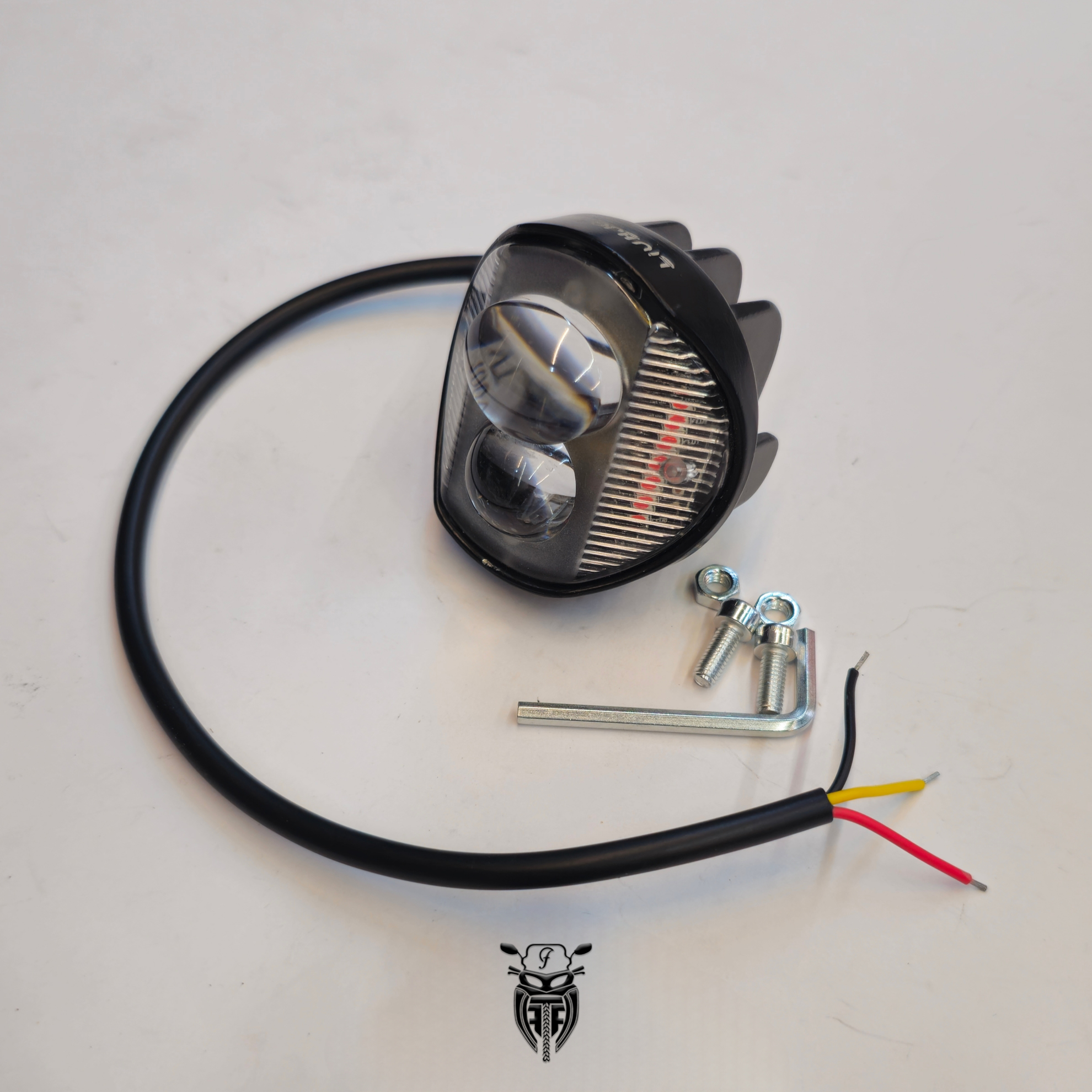 تصویر از پروژکتور کوچک گرد پلیسی