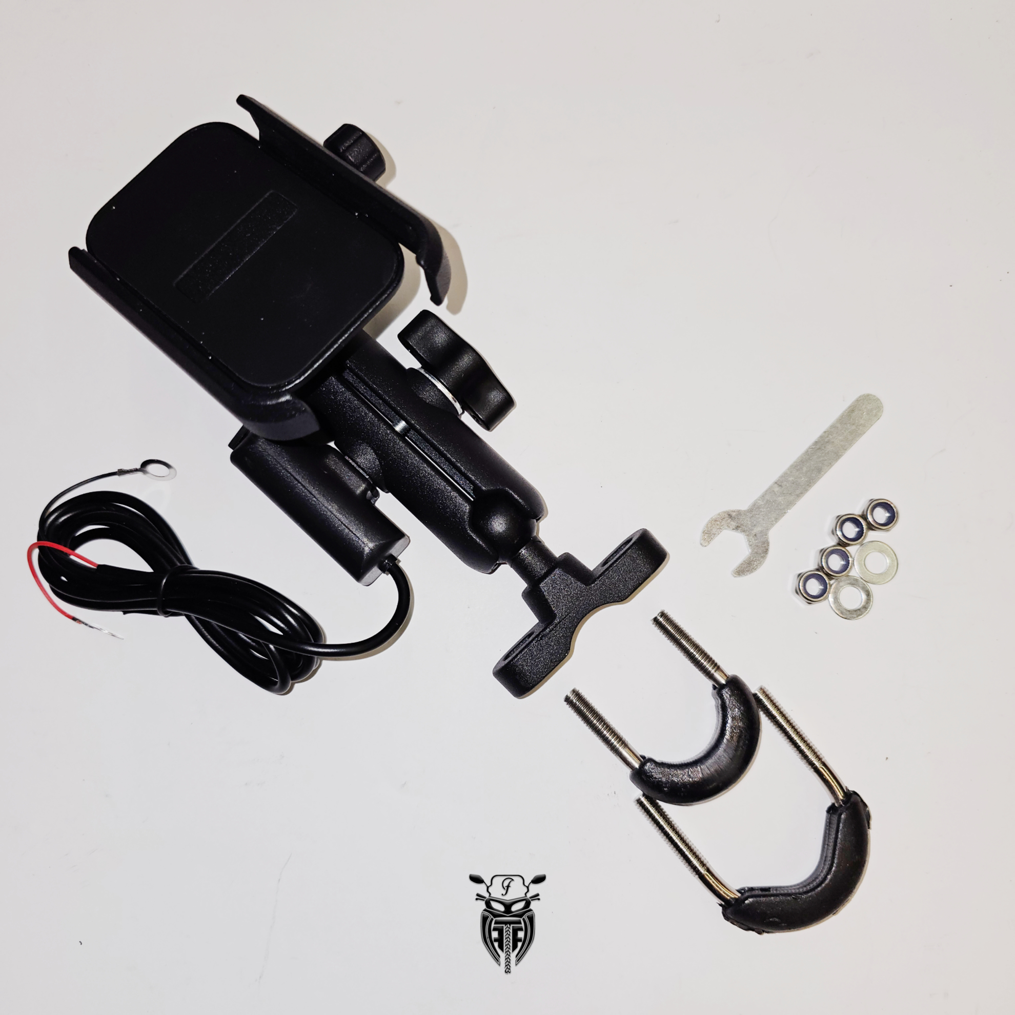 تصویر از هولدر موبایل دوبازو