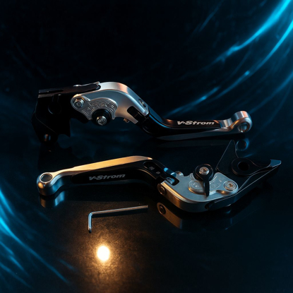 تصویر از کتی کلاچ و ترمز V-STROM مشکی