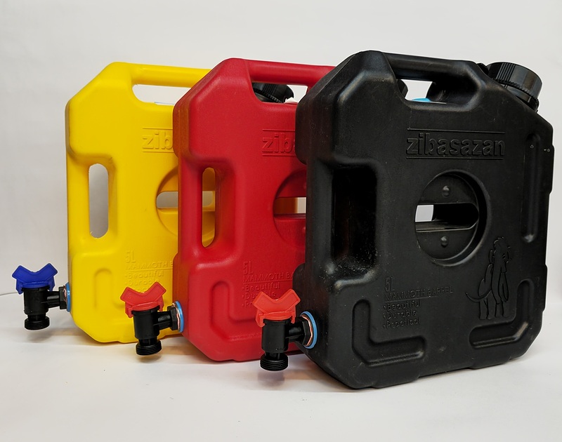 تصویر از گالن زیبا سازان 5 لیتری شیردار قرمز