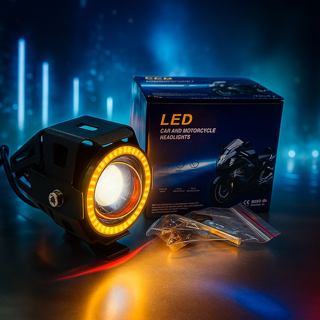 تصویر از پروژکتور دیلایت نارنجی (جفتی)