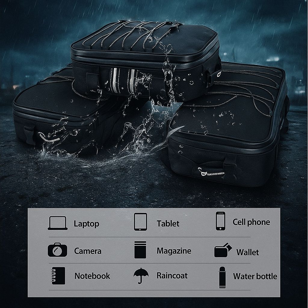 تصویر از ست کامل کیف روی باکس ها